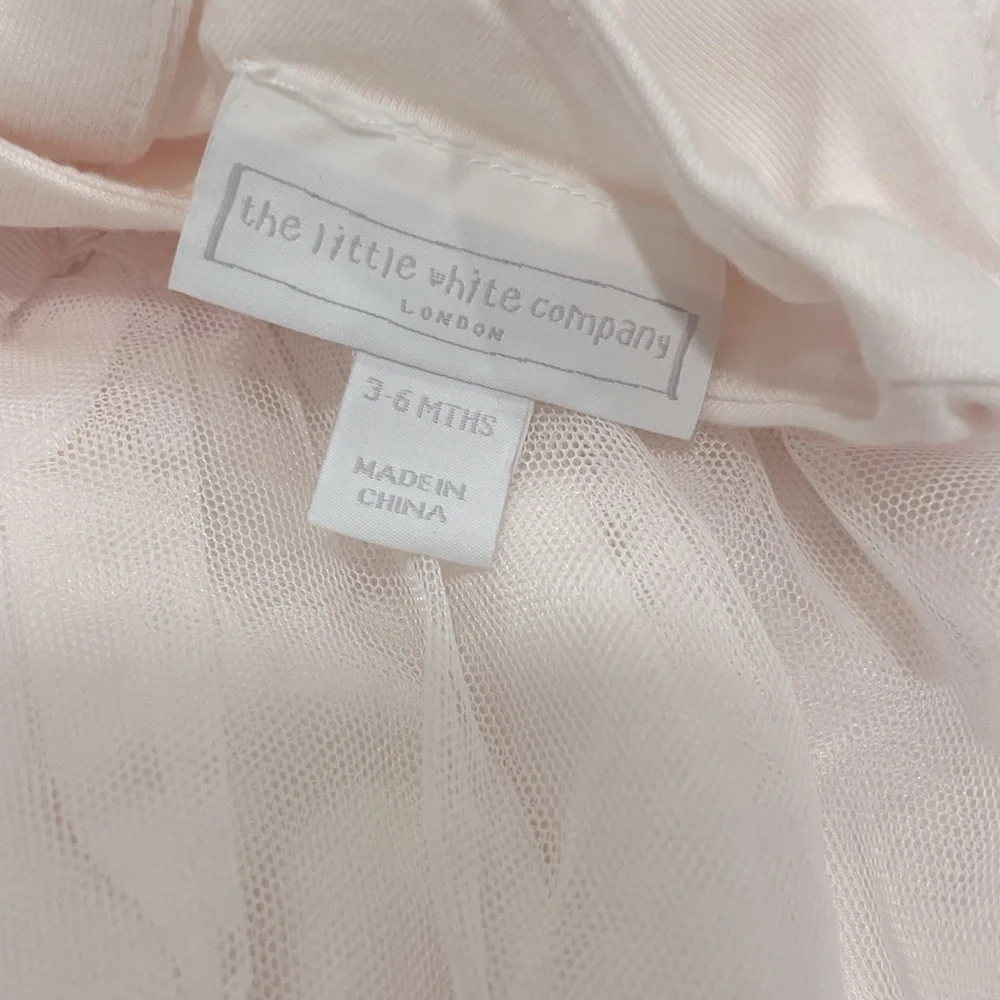 The Little White Company London ~Long-Sleeved Jersey Tutu Dress (3-6 months)